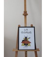 Affiche La cigale