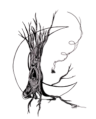 Affiche A3 arbre lunaire