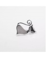 Broche argent femme - CHAT