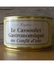 CASSOULET AU CONFIT D'OIE 4 PARTS - 1450 GRS