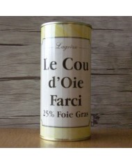 COU D'OIE FARCI 25% FOIE GRAS - 560 GRS