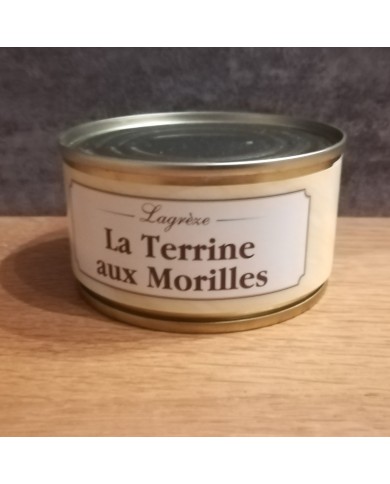 TERRINE AUX MORILLES - 130 GRS