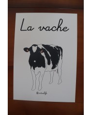 Affiche La vache Affiche La vache