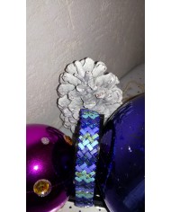 Bracelet bleu dégradé "Ocean" - tissé main perles Miyuki