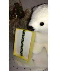 Bracelet vert "Espérance" 3 tons - tissé main perles Miyuki