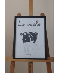 Affiche La vache Affiche La vache
