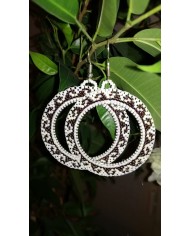 Boucles d'Oreilles motifs Arabesques - Perles Rocailles