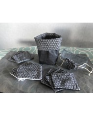 Lingettes démaquillantes et son panier