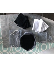 Lingettes démaquillantes et son panier