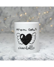 Mug "Mon cœur s'emballe" Mug "Mon cœur s'emballe"