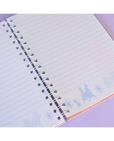 Carnet spirales Reines des Neiges 2