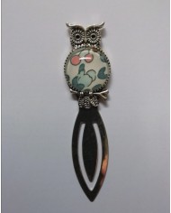 Marque-page Hibou liberty Betsy Porcelaine