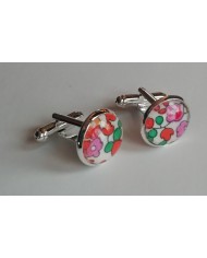 Dormeuse liberty Eloïse orange