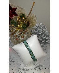 Bracelet bleu "Lagoon" - tissé main perles Miyuki