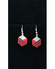 boucles d'oreilles Etain