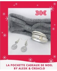 Pochette surprise de Noël Argentée