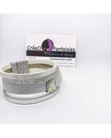 Pochette surprise de Noël Argentée