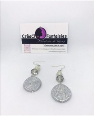 Pochette surprise de Noël Argentée