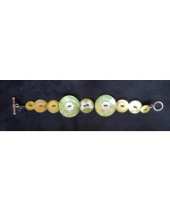 bracelet boutons nacre