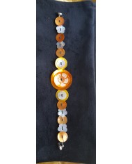 bracelet boutons nacre