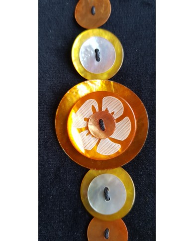 bracelet boutons nacre bracelet boutons nacre