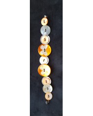 bracelet boutons nacre