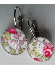 Dormeuses Liberty Eloïse rose