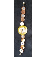 bracelet boutons nacre