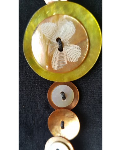 bracelet boutons nacre bracelet boutons nacre