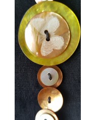 bracelet boutons nacre