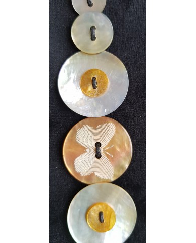 bracelet boutons nacre bracelet boutons nacre