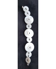 bracelet boutons nacre