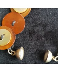bracelet boutons nacre