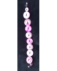 bracelet boutons nacre