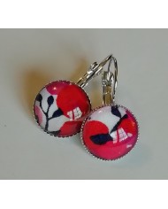 Broche Wiltshire rouge