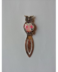 marque page hibou Wiltshire Pois de senteur