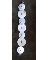 bracelet boutons nacre