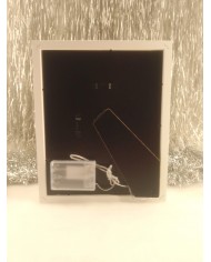 cadre lumineux boule de Noël Jaune