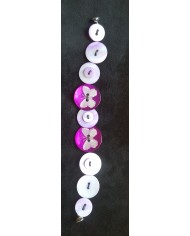 bracelet boutons nacre