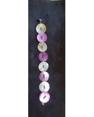 bracelet boutons nacre