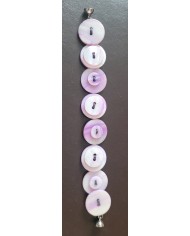 bracelet boutons nacre