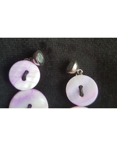 bracelet boutons nacre bracelet boutons nacre