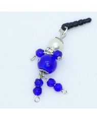 Bijou de portable poupee bleu