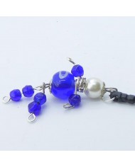 Bijou de portable poupee bleu