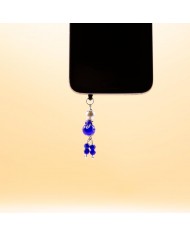 Bijou de portable poupee bleu