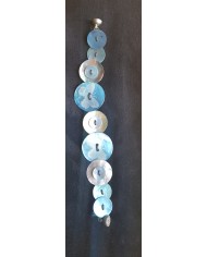 bracelet boutons nacre