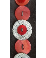 bracelet boutons nacre