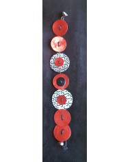 bracelet boutons nacre