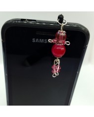 Bijou de portable poupee rose