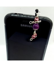 Bijou de portable poupee violet